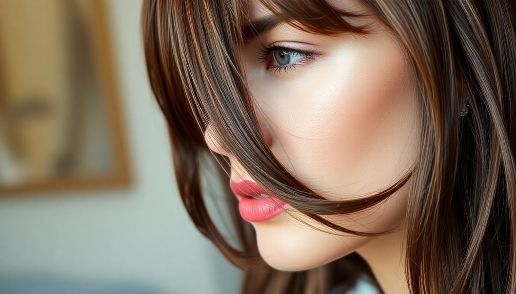 bangs style and suitability