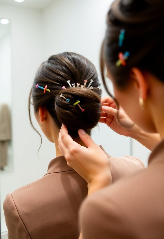 bobby pins for quick styling