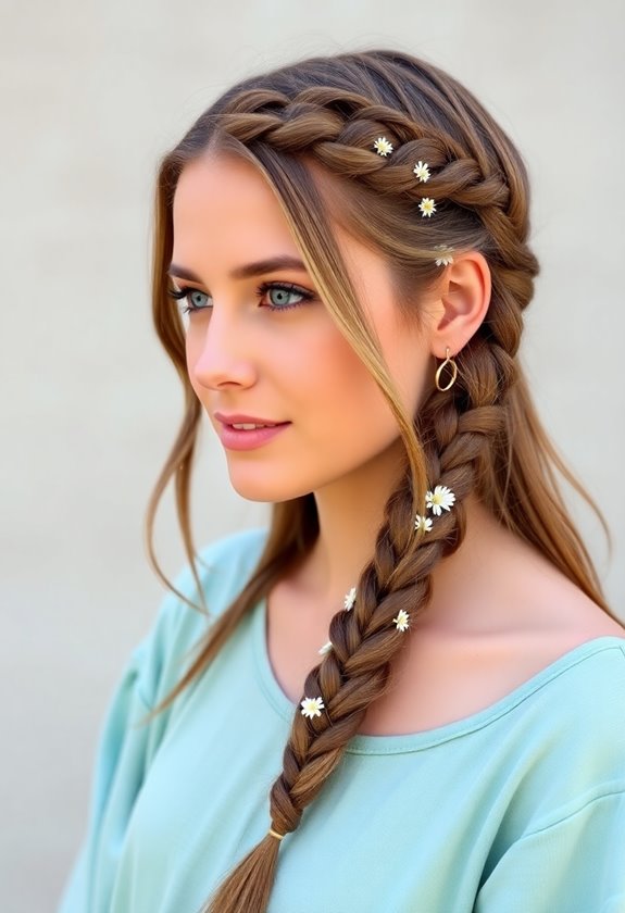 bohemian braided hairstyles inspiration