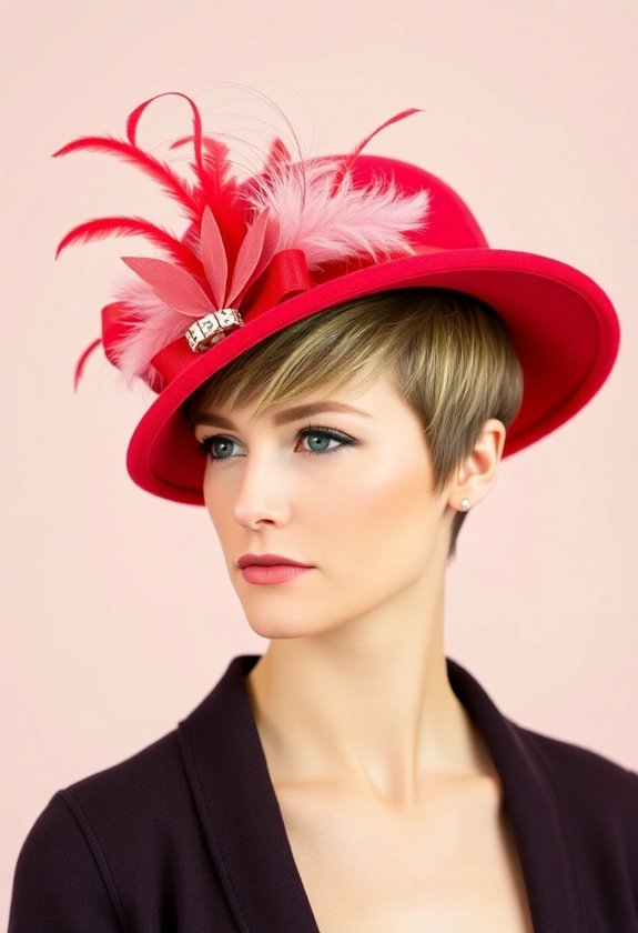 bold hats elevate pixie