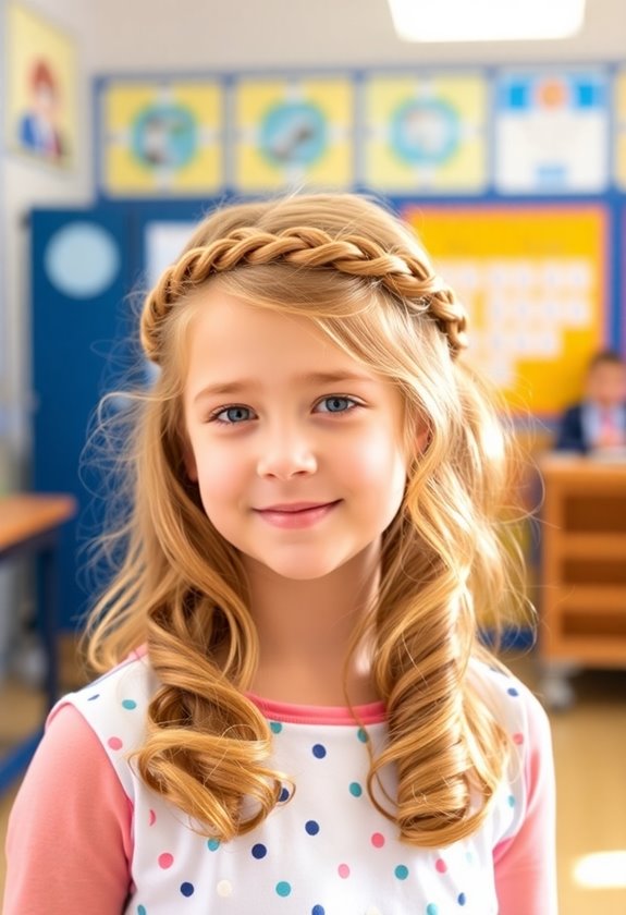 braided crown hairstyle tutorial