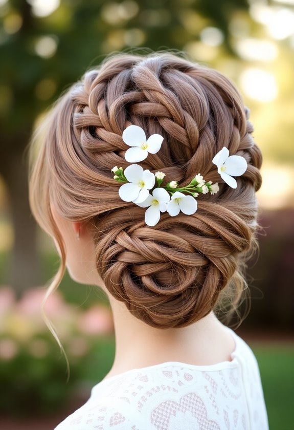 braided crown hairstyle tutorial
