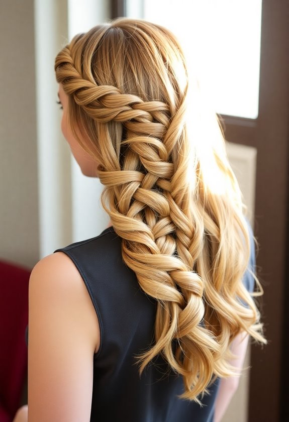 braided hairstyles for medium hair