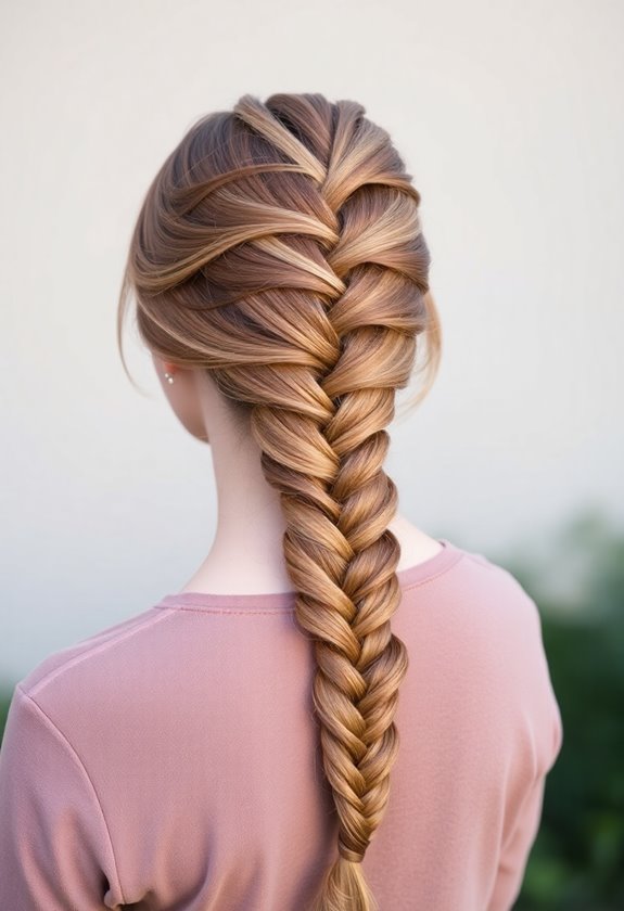 chic and easy hairstyle