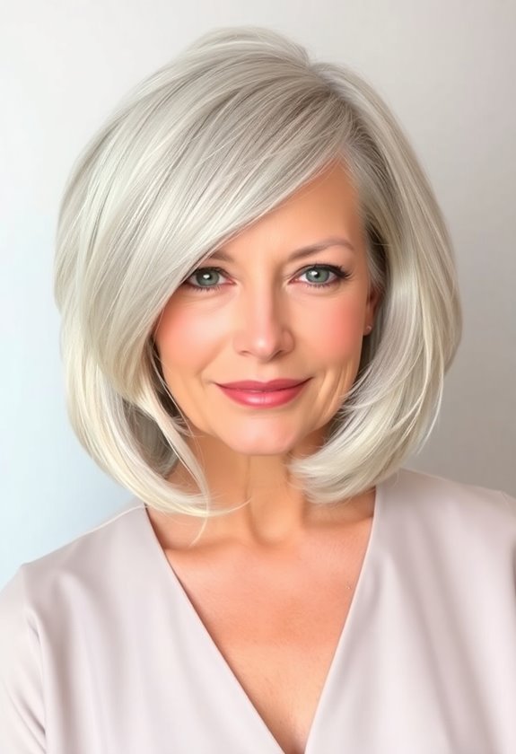 classic layered bob hairstyle