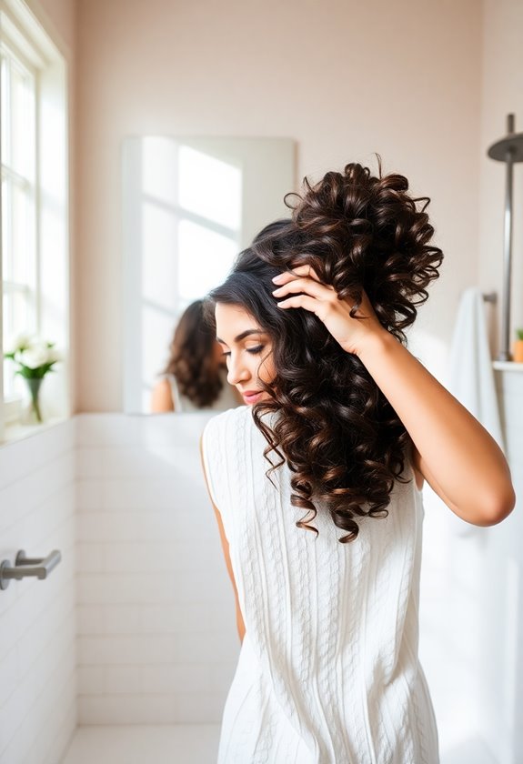 curly hair transformation guide