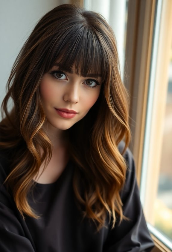 easy styling for bangs