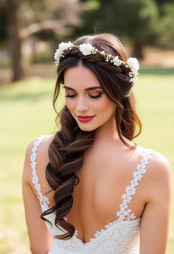 effortless braided crown beauty