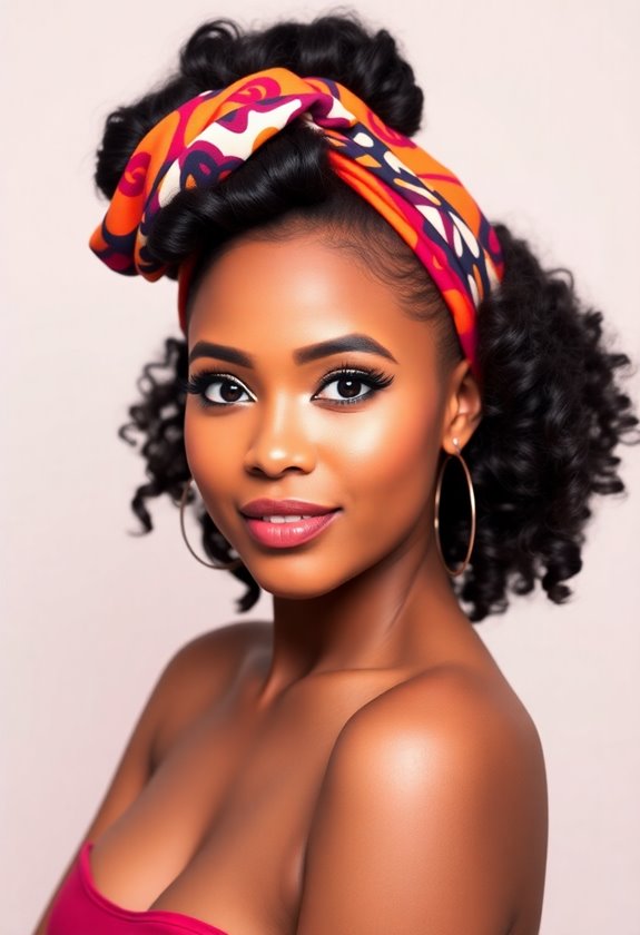 effortless chic high puff