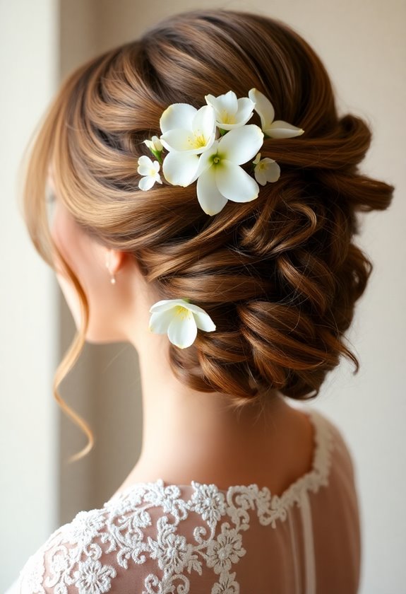 effortless ethereal floral waves