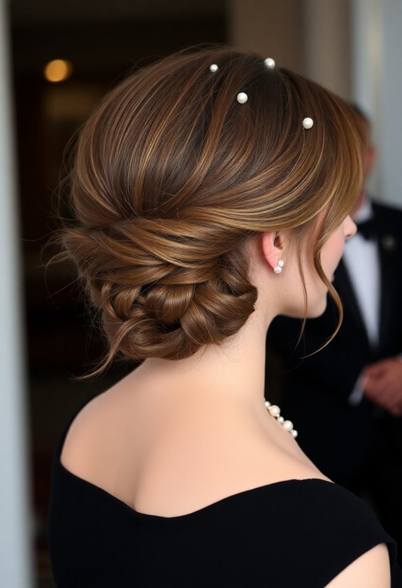effortless textured bun style