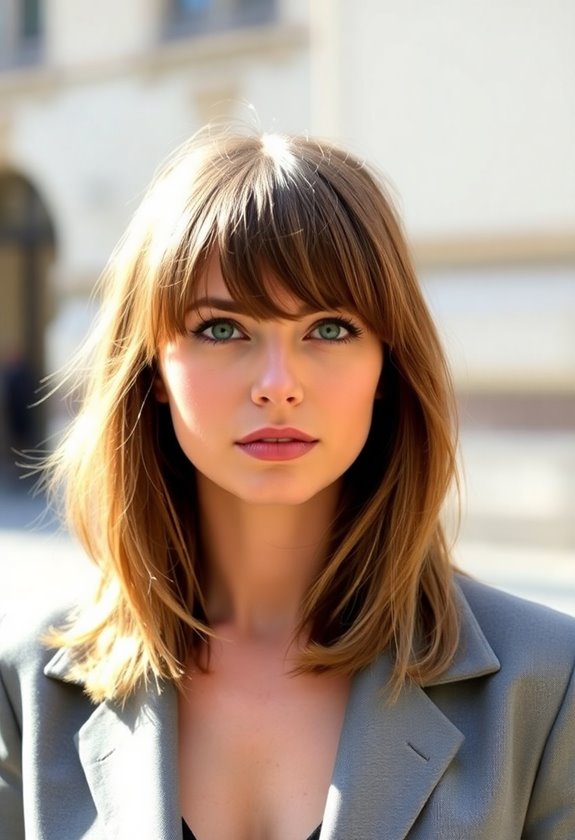 effortlessly chic birkin bangs