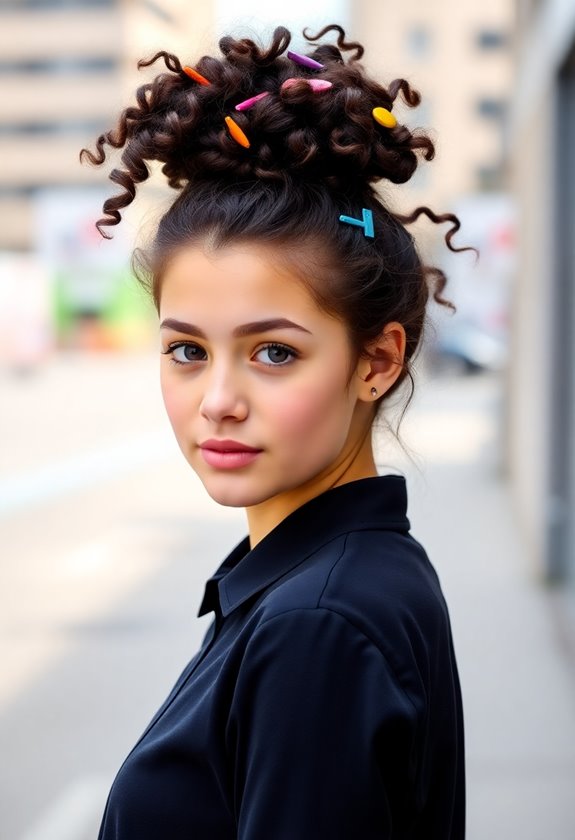 effortlessly chic messy bun