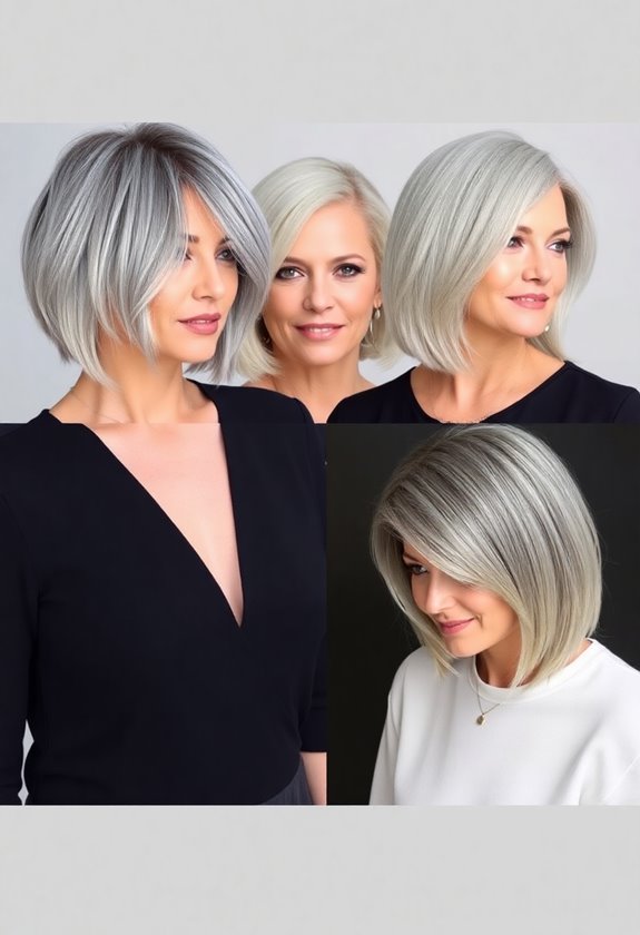 elegant bob haircuts for maturity