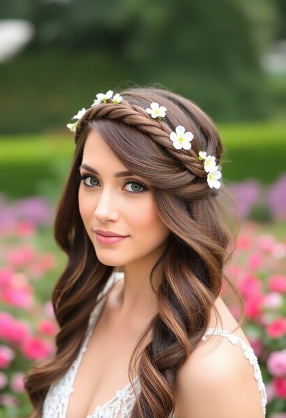 elegant braided crown hairstyle