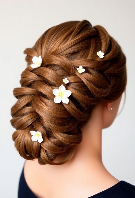 elegant braided updos techniques