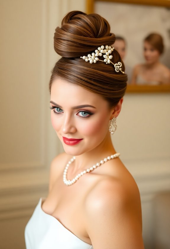 elegant bun hairstyle tips