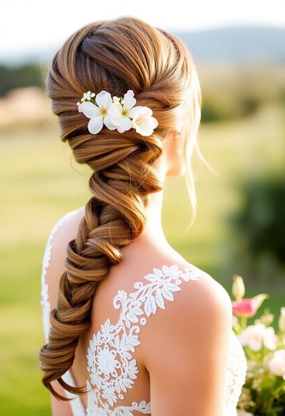 elegant fishtail braid tutorial