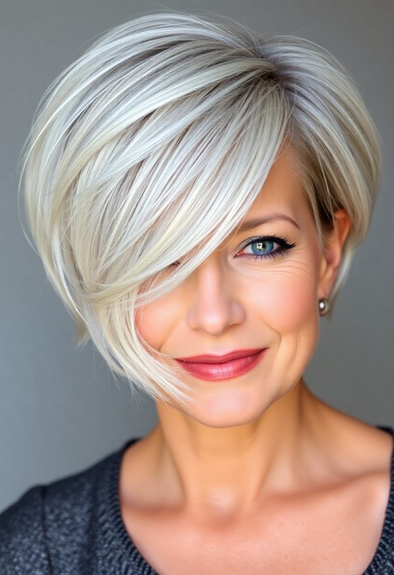 elegant low maintenance hairstyle