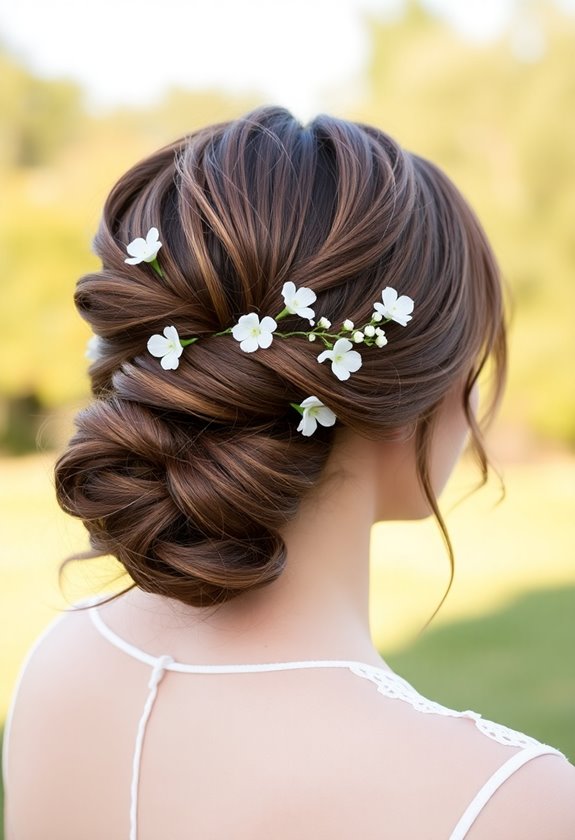 elegant secure modern hairstyle