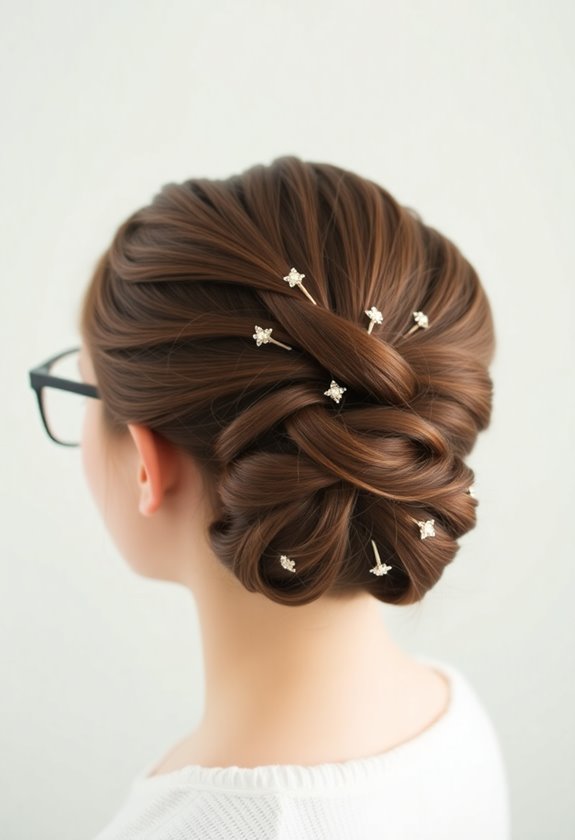 elegant timeless french twist