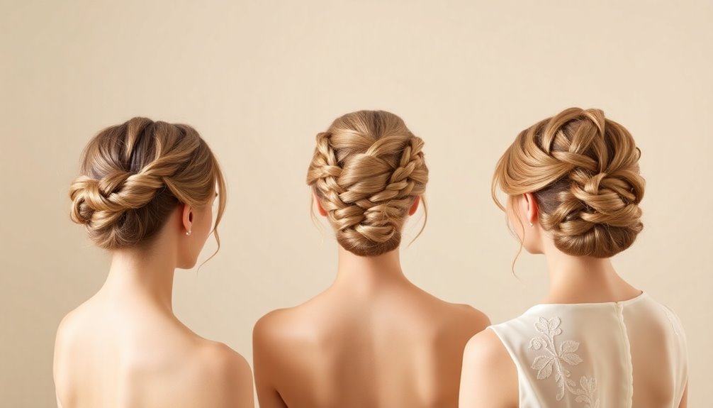 elegant updo hairstyle tutorials