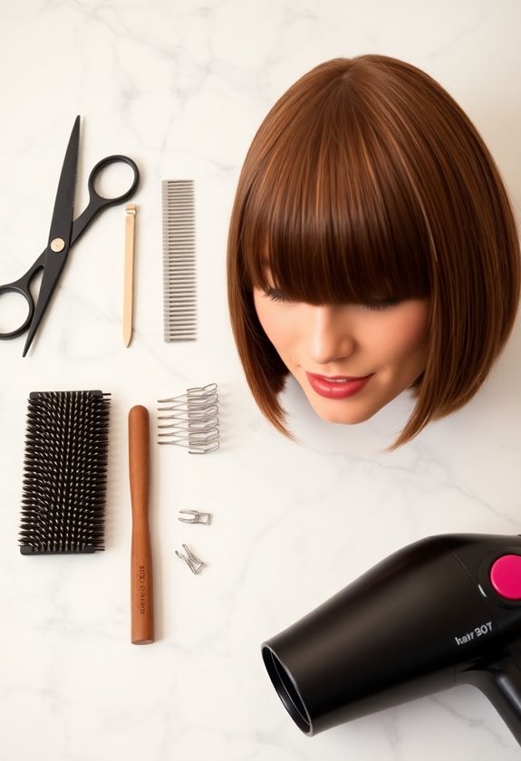 essential tools for bangs
