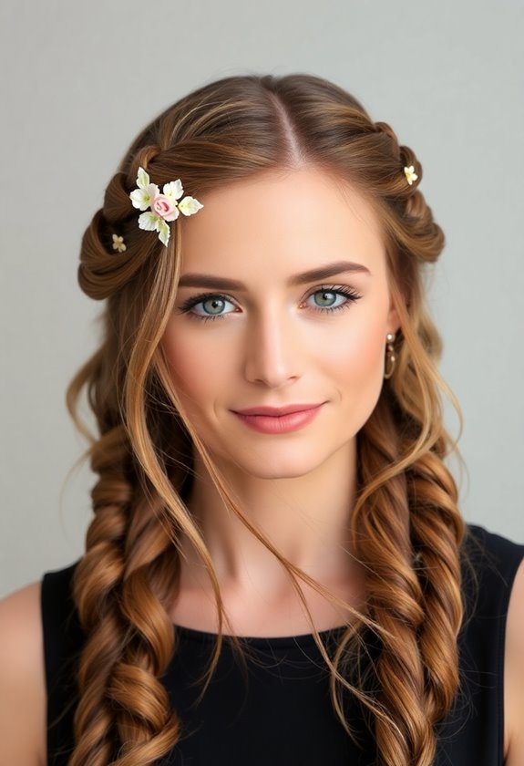finish and secure braids
