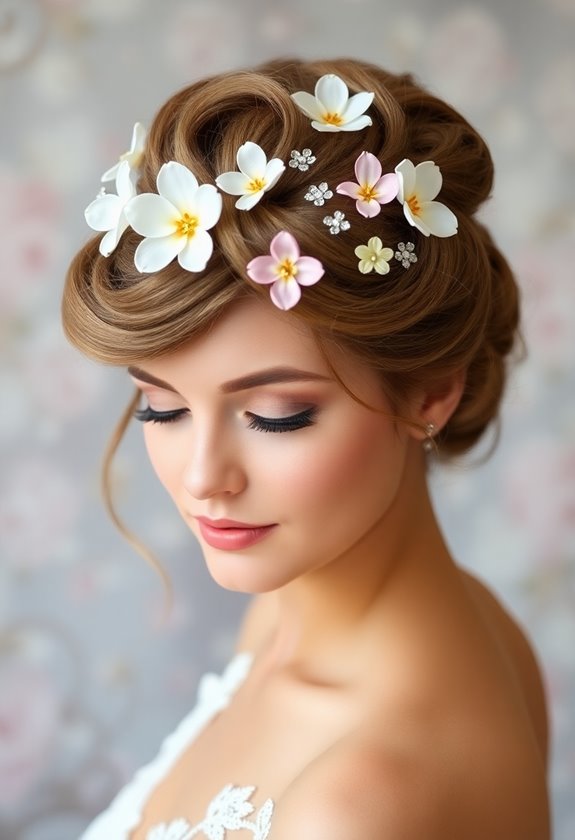 floral accents for romance