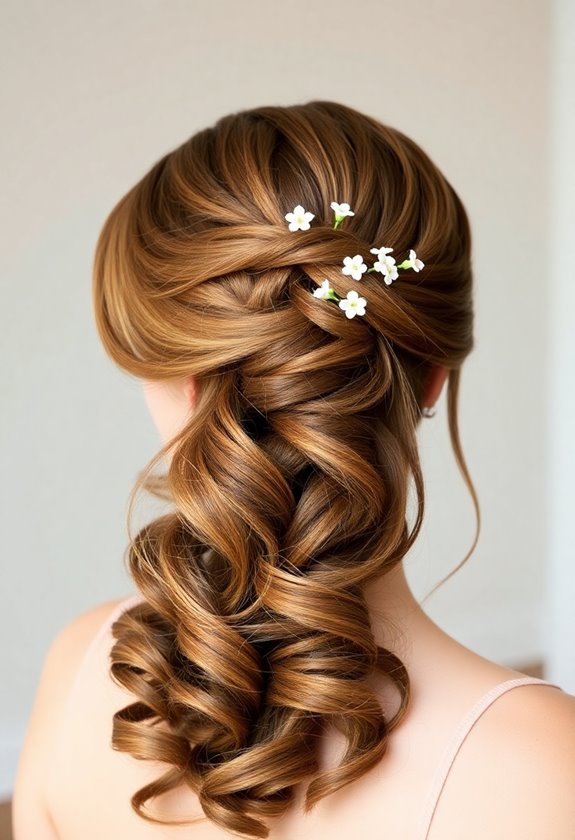 half up wedding hairstyles guide