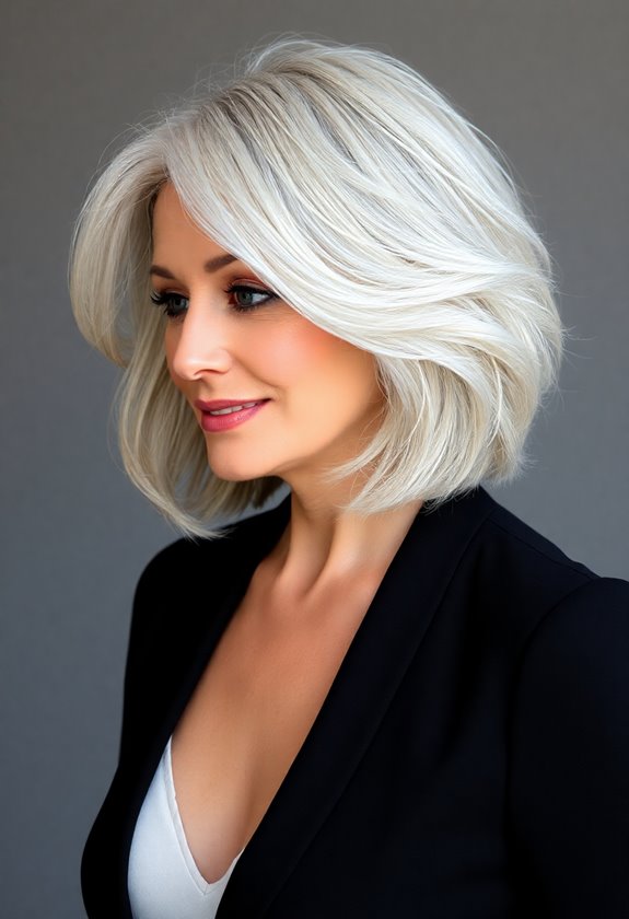 layered bob for volume