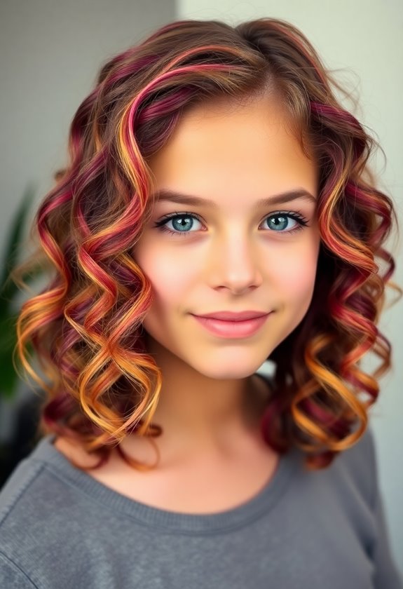 layered curls with versatility