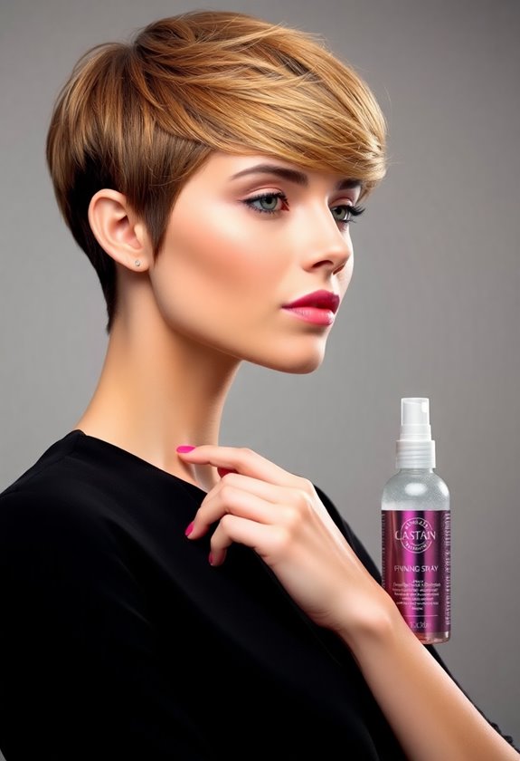 long lasting lightweight finishing spray