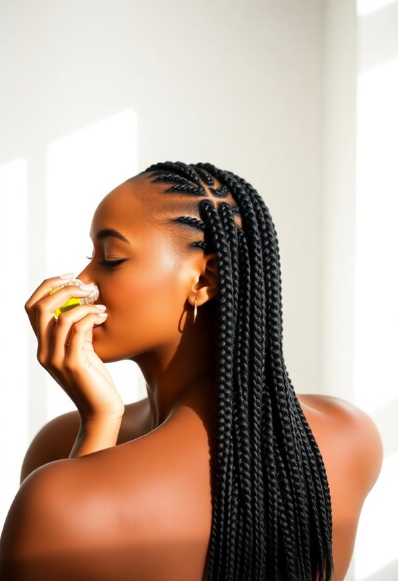 maintain and hydrate braids