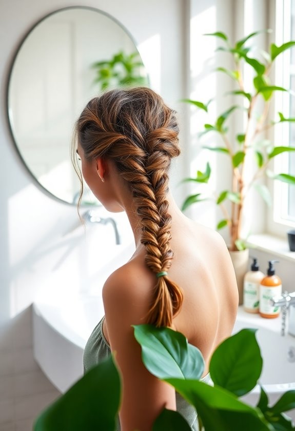 micro braids hair care