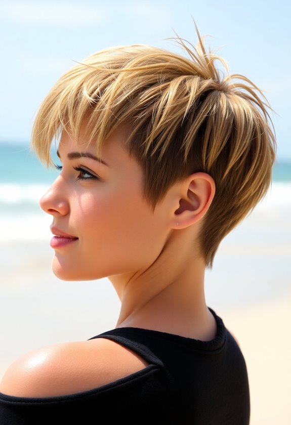 micro fringe pixie cut freedom