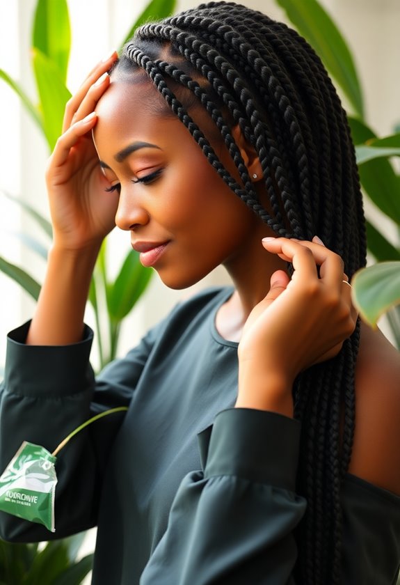 moisturize hair for health