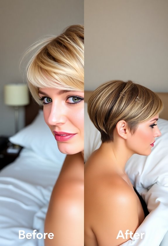 overnight pixie volume tips