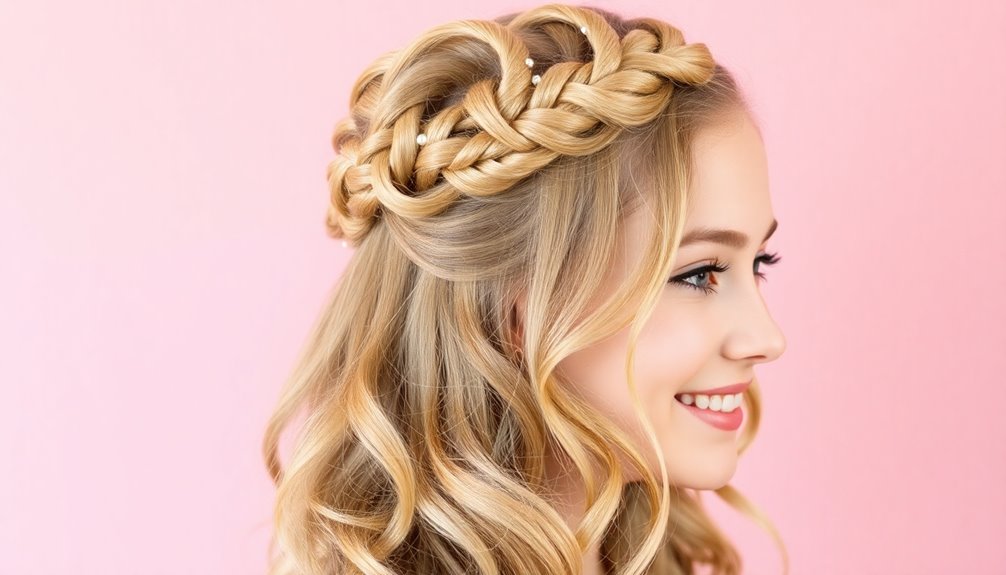 prom hairstyle practical considerations