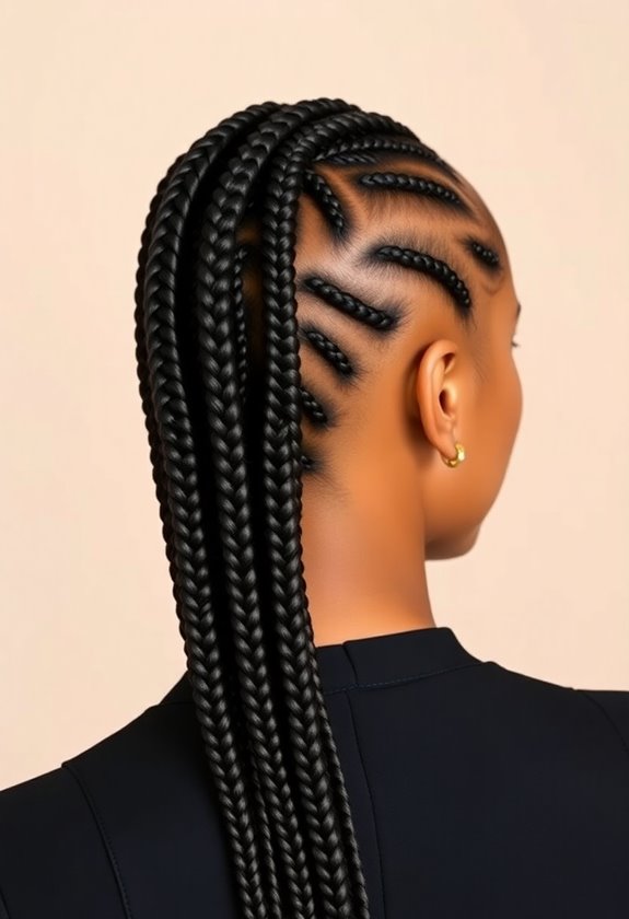 protective stylish low maintenance braids