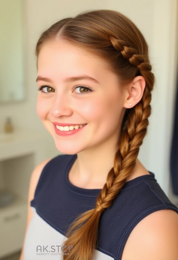 quick braided hairstyles for kids
