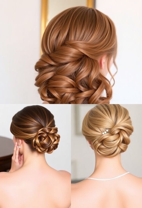 simple hairstyles for brides