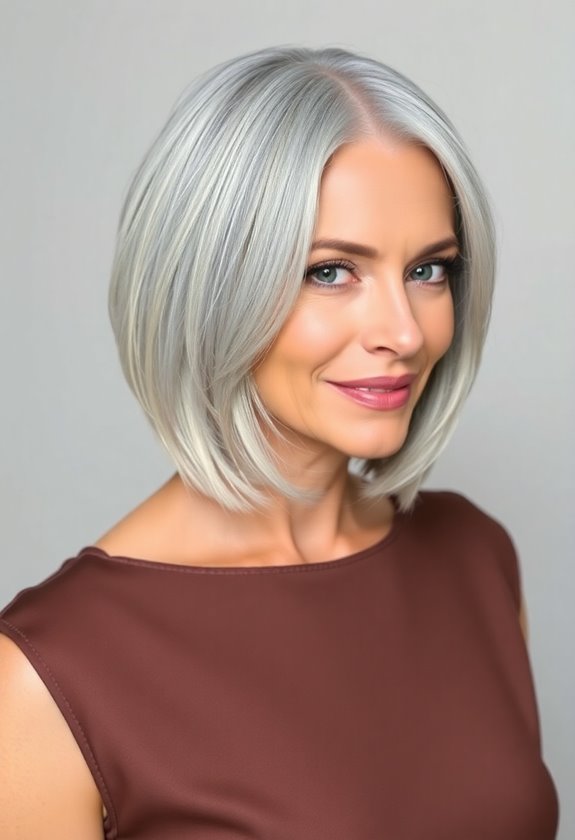 stylish bob cuts for seniors