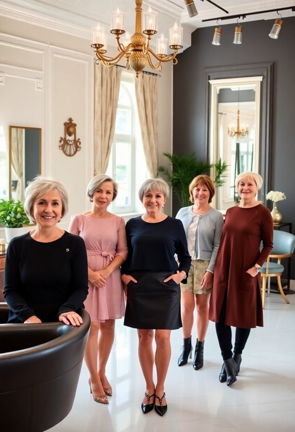 stylish pixie cuts for seniors