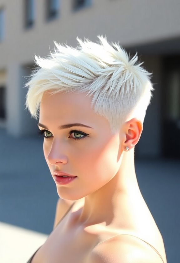 summer undercut pixie styles