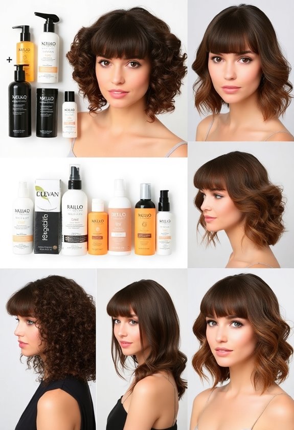 tailored products for bangs