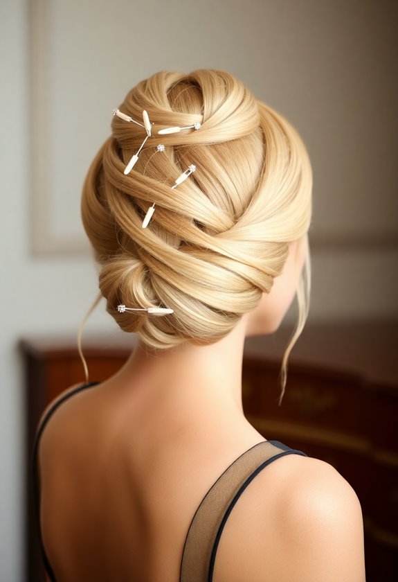 timeless classic high bun