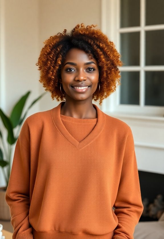 trendy looks for curls