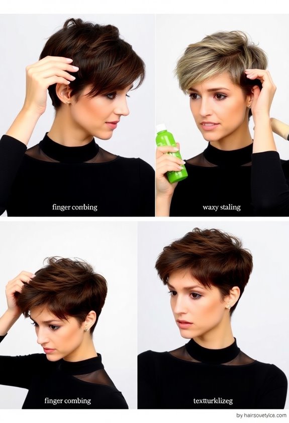 versatile styling for pixie
